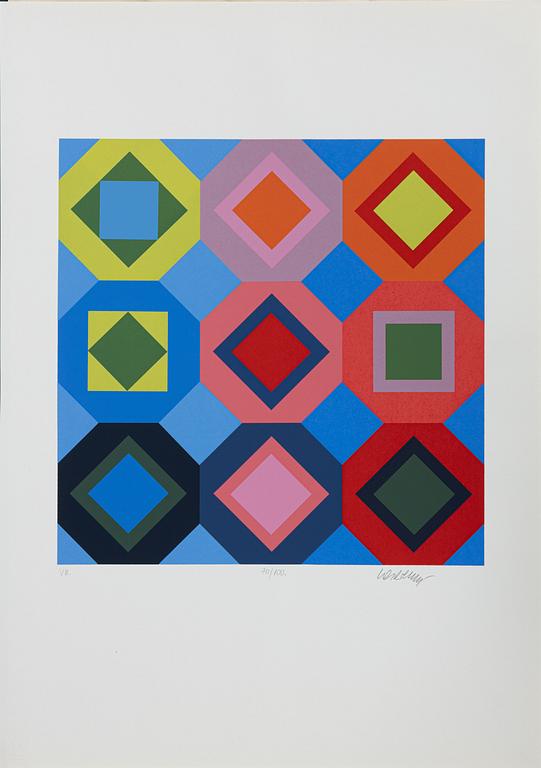 Victor Vasarely, mapp,
“Variációk”.