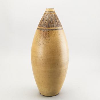 Arthur Andersson, Floor vases, stoneware, Vallåkra, sign AWA.