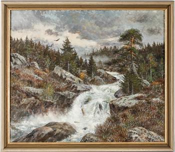 JOHANNES RAVN, olja på duk, signerad och daterad -48.