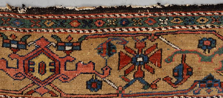 A rug, semi-antique Karadja, ca 216 x 140-144 cm.