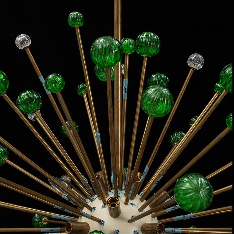 Emil Stejnar, ceiling lamp,  "Snowball / Sputnik.