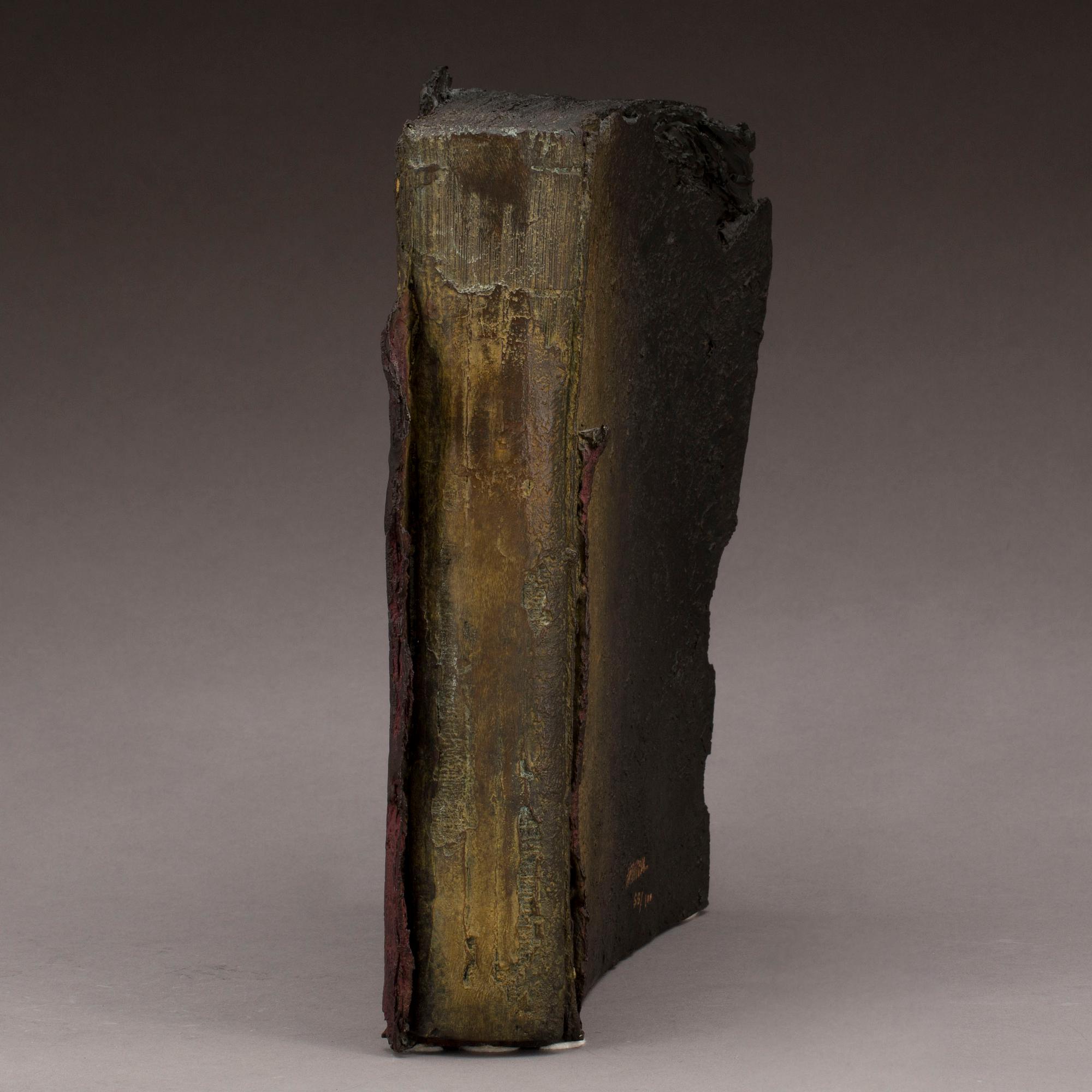 FERNANDEZ ARMAN, brons, "Le Livre", signerad och numrerad 55/100.