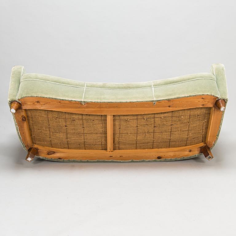 A mid-20th century sofa.