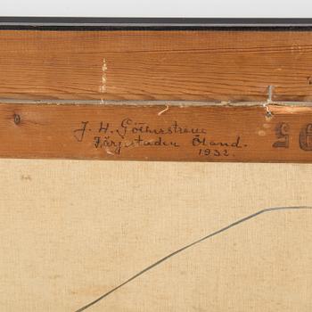 UNKNOWN ARTIST, oil on canvas, signed J H Güthersteinand dated 1902.