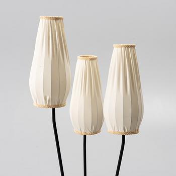 A floor lamp, mid-20th Century.