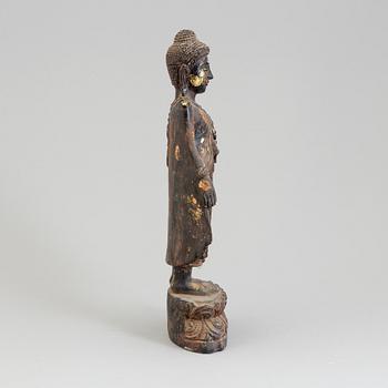 A thai wooden sculpture, 20th century.