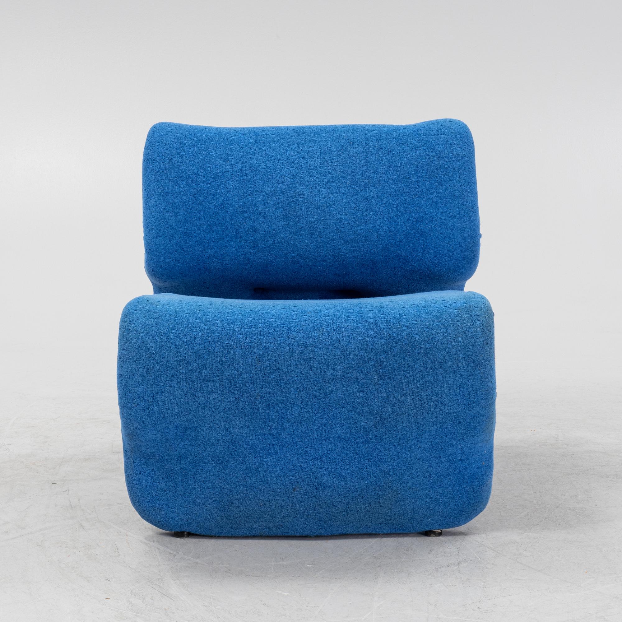 Jan Ekselius, an 'ETcetera' lounge chair, JOC möbler, Vetlanda, Sweden, 1970's.