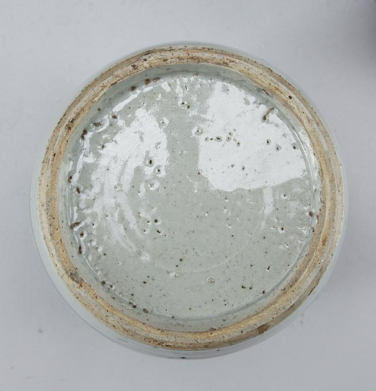 BOJANER, 4 st, porslin, Kina, 1800-1900-tal.