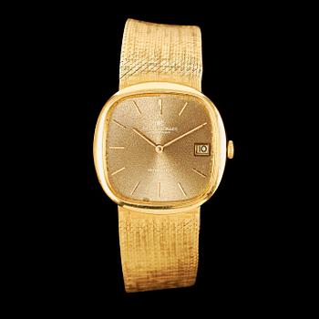 1156. ARMBANDSUR, herr, IWC (International Watch Company), automatisk, 18k guld. 1960-tal. Vikt 85g.