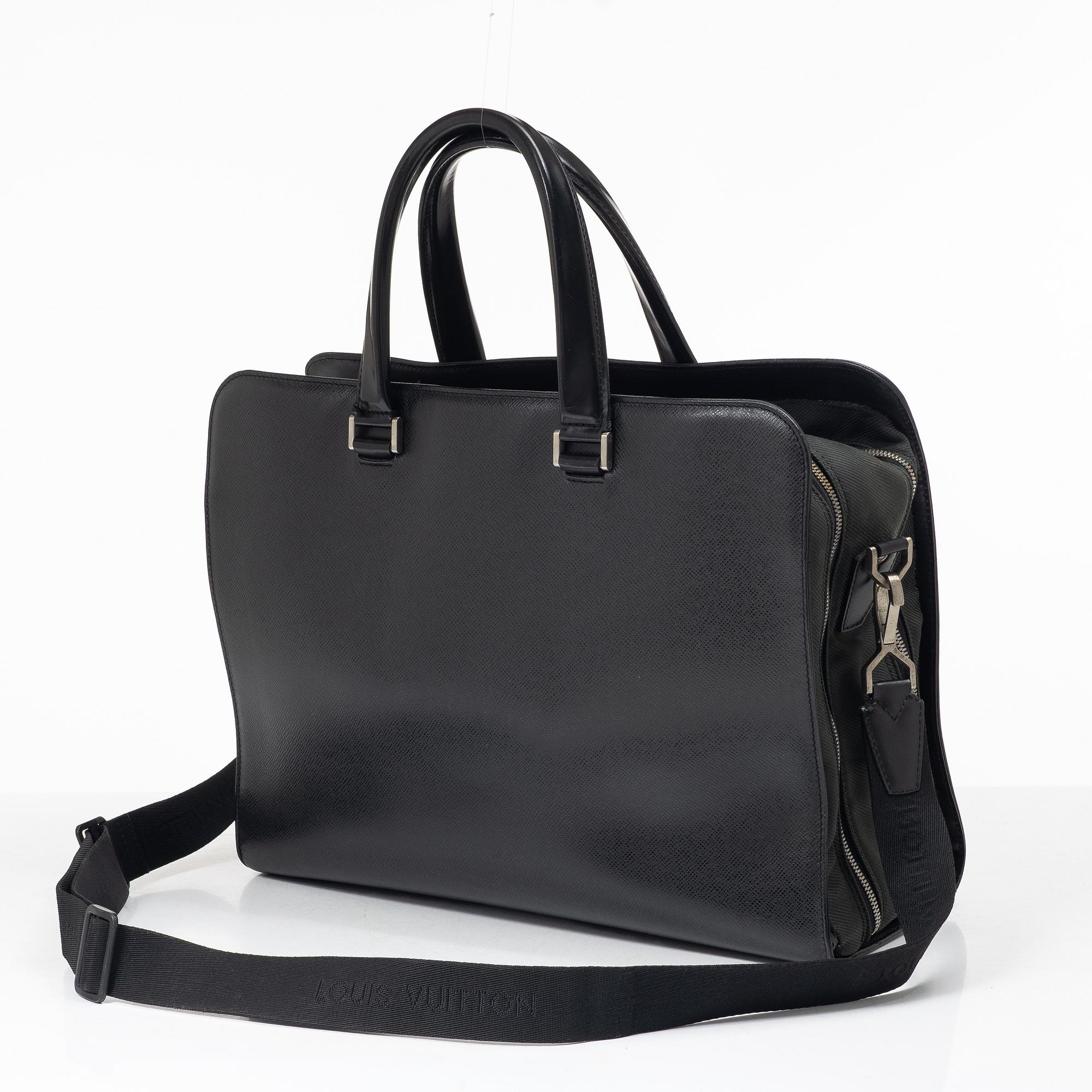Louis Vuitton, A 'Nevski' Taiga briefcase.