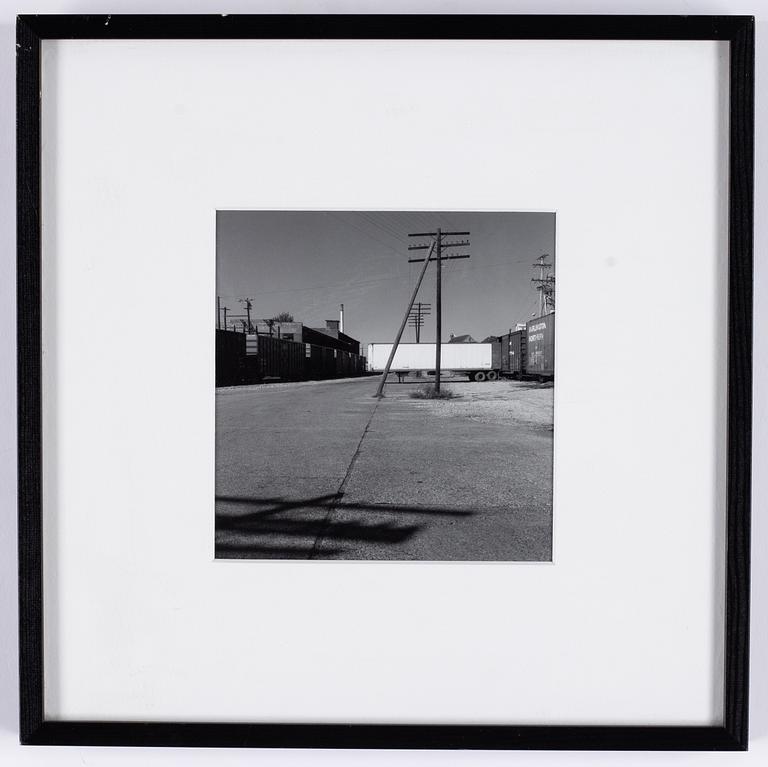 Gerry Johansson, photograph signed and dated on verso.