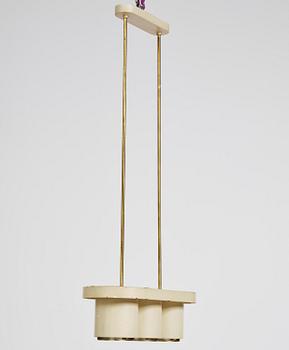 Alvar Aalto, a ceiling lamp model A 203,  Valaisinpaja Finland, 1970s.