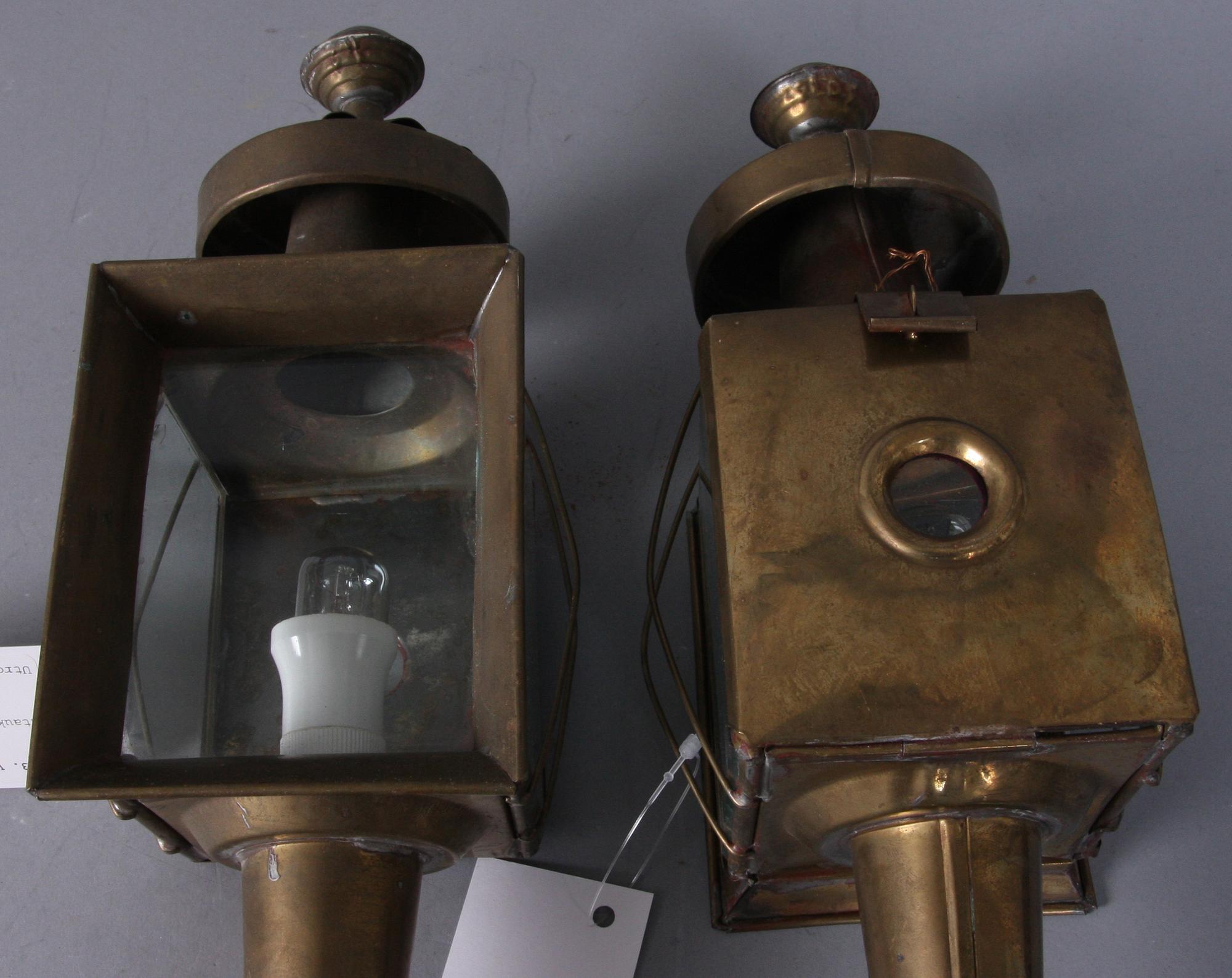 VAGNSLYKTOR, två st.