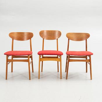 Dining group, 11 pieces, 6+4 chairs, Ikea, model "Monaco".