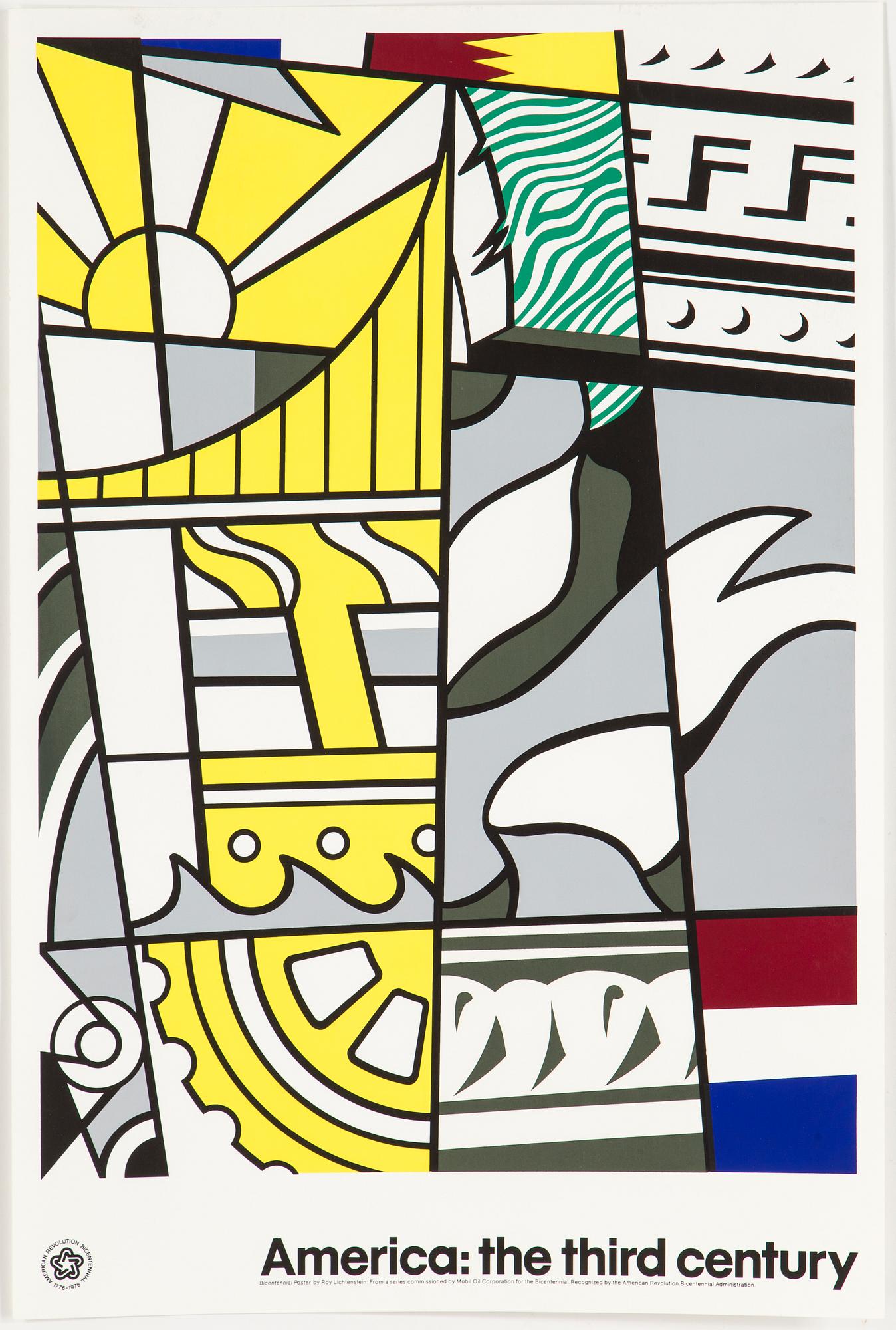ROY LICHTENSTEIN, affisch, 1976.