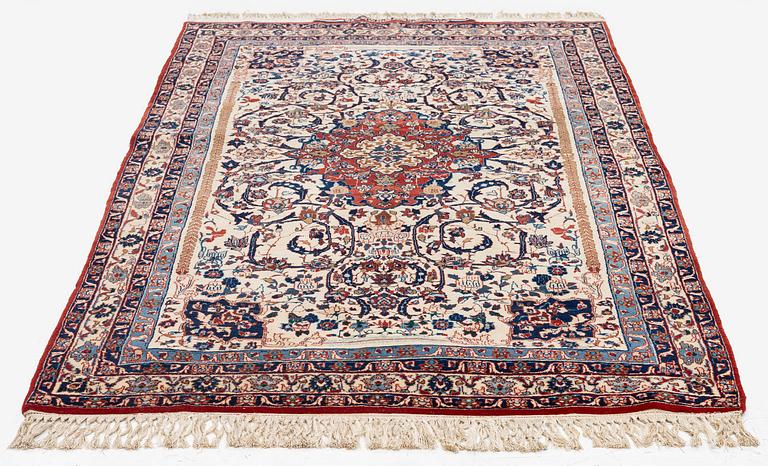 An Isfahan carpet, Central Persia, signed (Hossein) Seirafian, c. 178 x 102 cm.