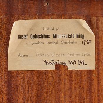 Gustaf Cederström, Skisser till monumentalmålningar i Riddarhusets trapphall, Stockholm.