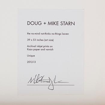 Mike & Doug Starn (Starn Twins), "The no-mind not-thinks no-things lasven", 2012-2013.