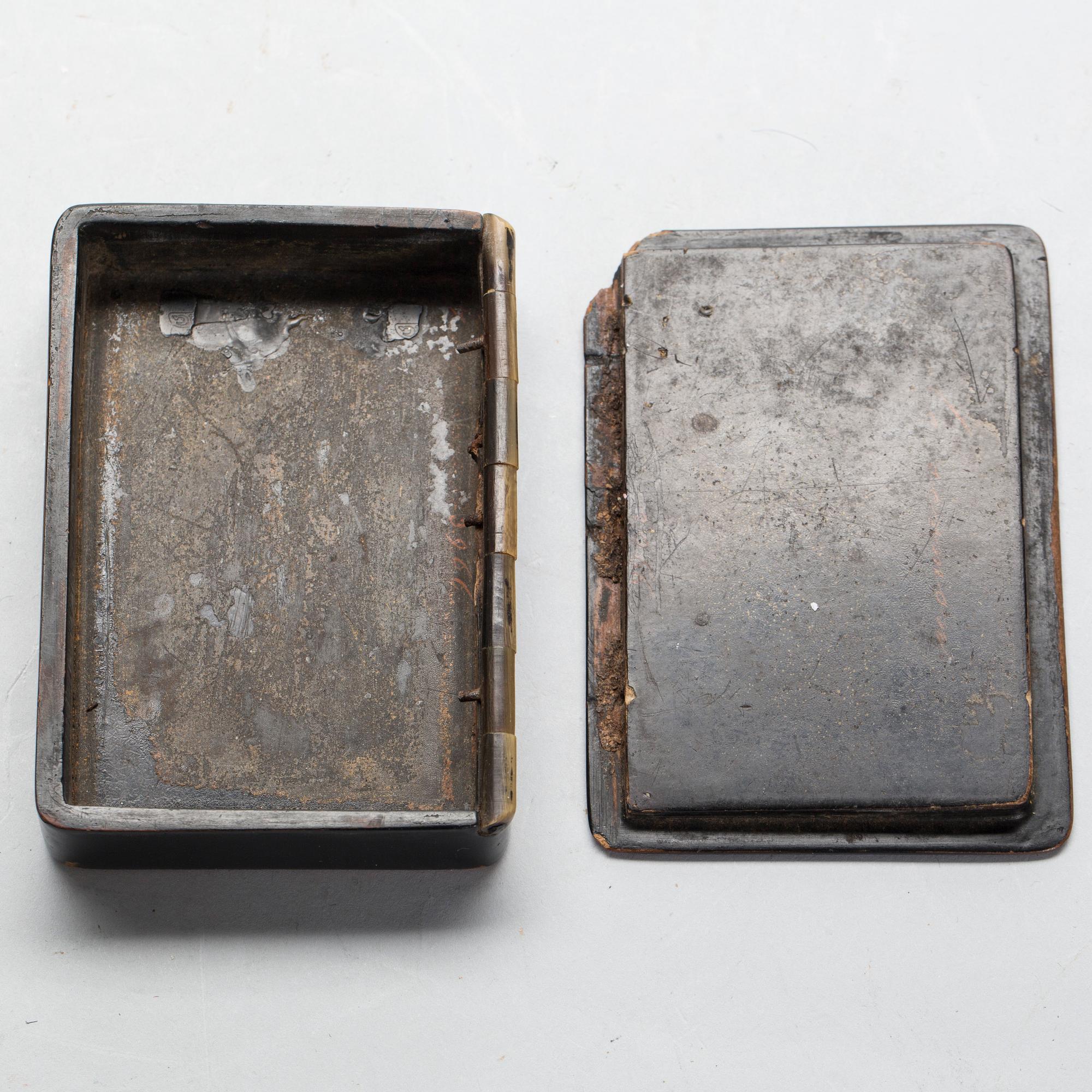 ASK med LOCK, lackarbete, 1800-talets första hälft.