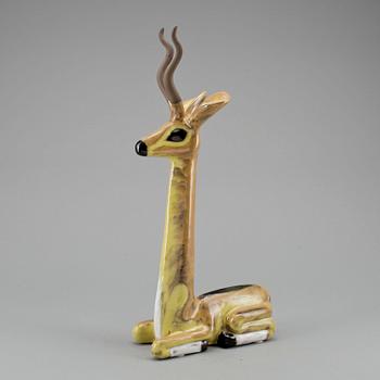 FIGURIN, stengods. Vicke Lindstrand, Upsala-Ekeby.