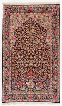 Carpet, Kirman, approx. 210 x 125 cm.