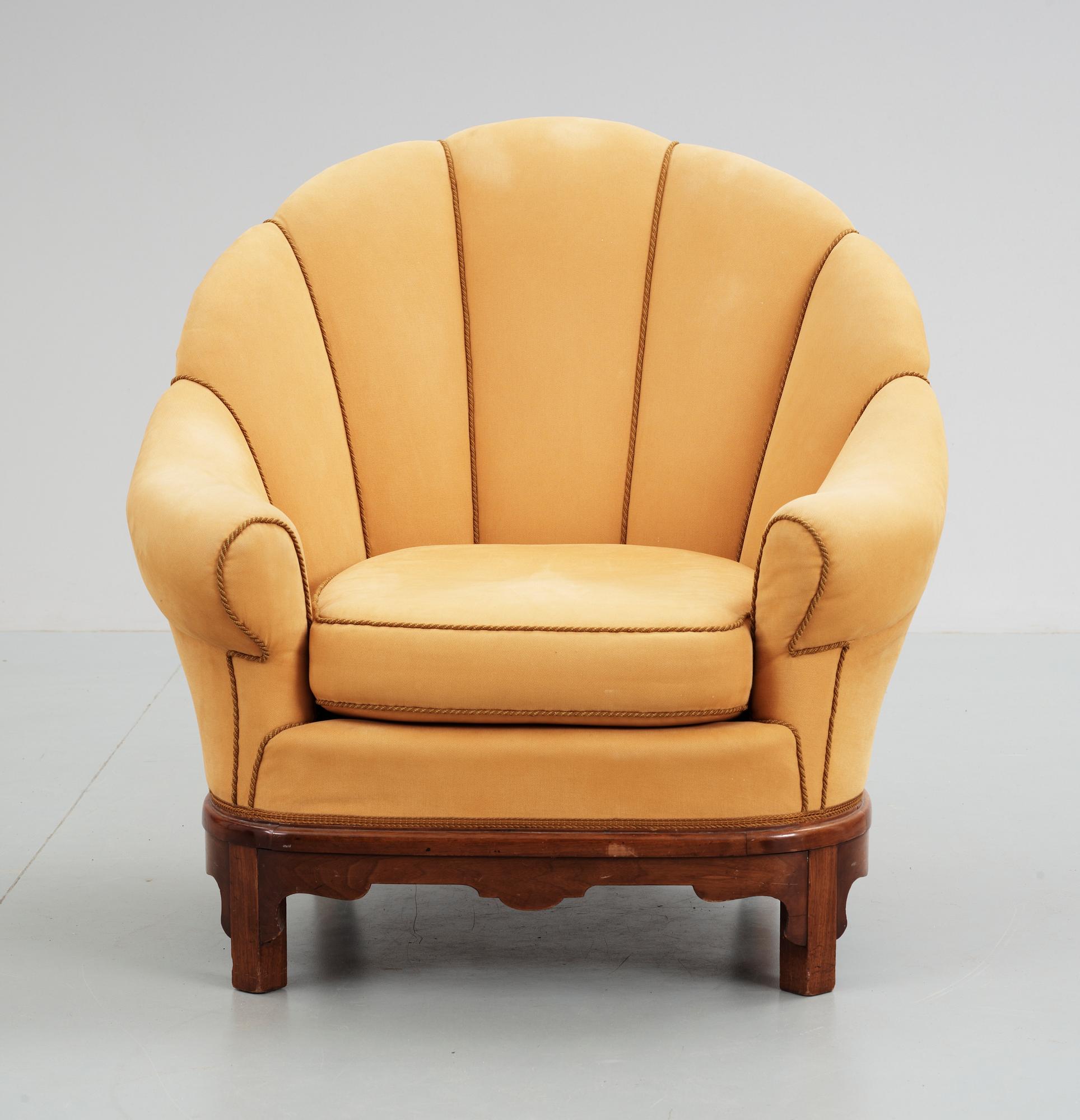 FÅTÖLJ, art deco, 1920/30-tal.