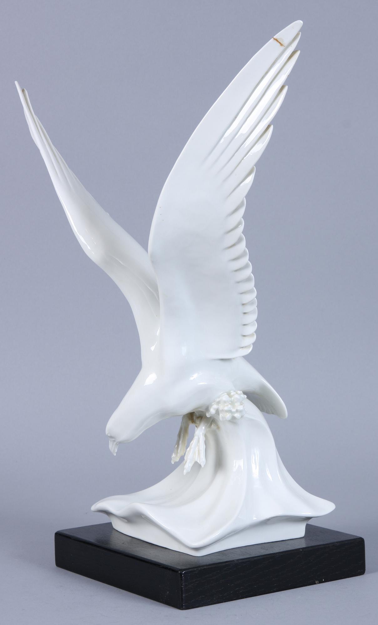 FIGURIN, porslin, Meissen.