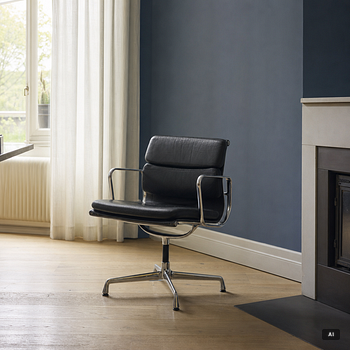 Charles & Ray Eames, kontorsstol, "EA208 Soft Pad Chair", Vitra, 2010-tal.