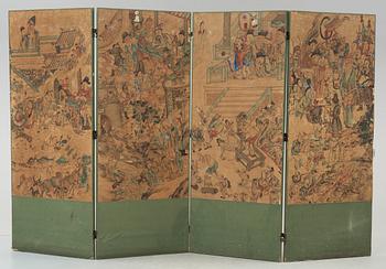 VIKSKÄRM, Kina, 1900-tal.