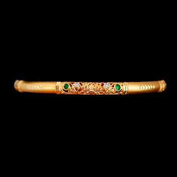 ARMBAND, 22 k guld. Vikt ca 18 gram.
