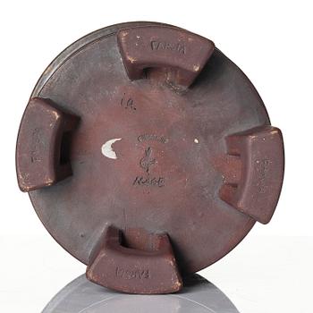 Wilhelm Kåge, a "Farsta" stoneware vase, Gustavsberg Studio, 1959.