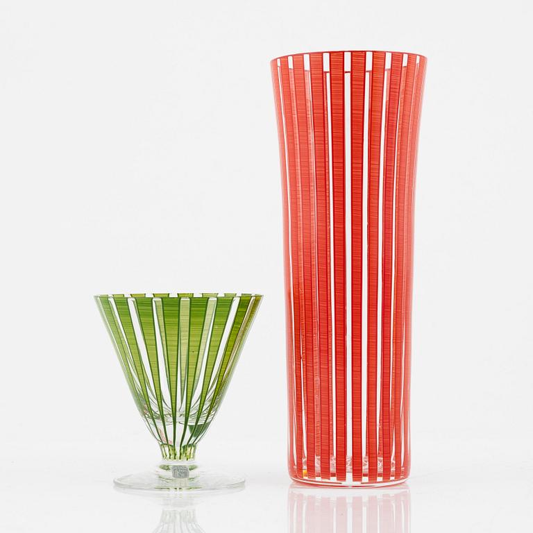 Bengt Orup, 12 glas, "Strikt", Johansfors, 1950-tal.