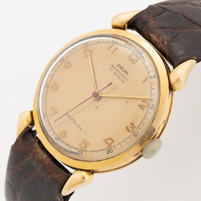 Giroxa, wristwatch, 33,5 mm.