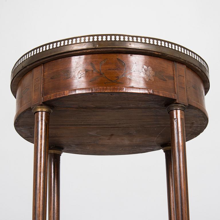 A late 19th-century table with drawer, Central Europe.