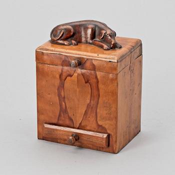 TOBAKSBURK, björk, 1800-tal.