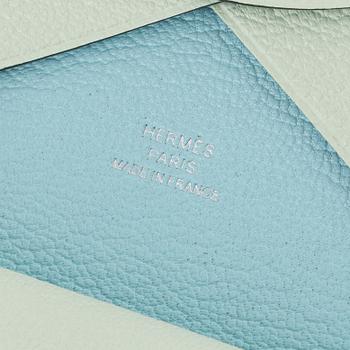 Hermès, card holder, "Calvi duo", 2023.