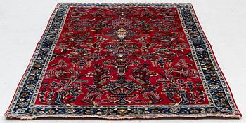Carpet, Isfahan, approx. 260 x 160 cm.