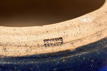 SKÅL/DEKORATION, stengods, Helle Allpass, Danmark, 1900-talets andra hälft.