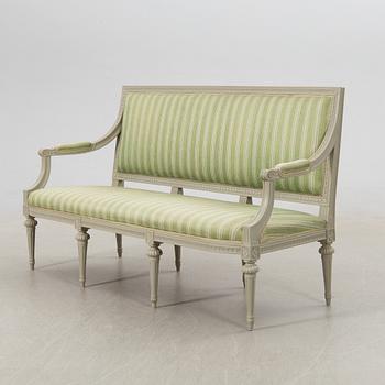 Sofa, Gustavian style, Bröderna Sylven, second half of the 20th century.