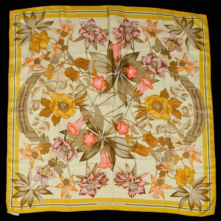 SCARF, "Fleurs d'Hellade", Hermès.