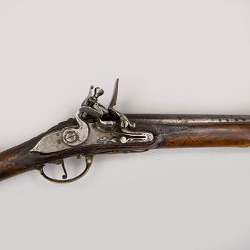 A swedish flintlock rifle early 1800s.