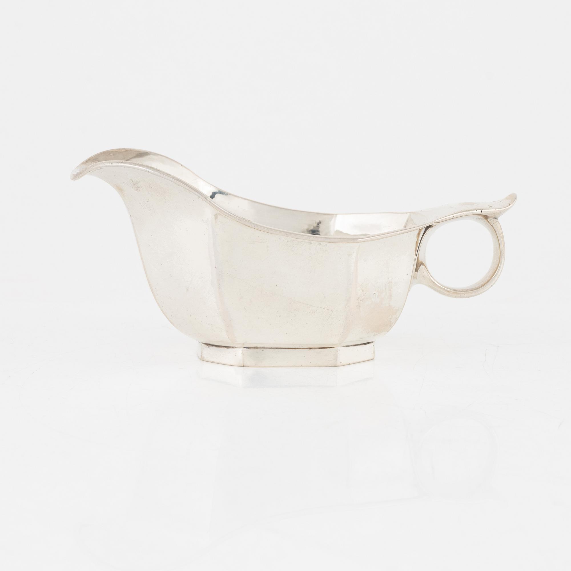 Jacob Ängman, gräddkanna, silver, GAB, Stockholm 1934.