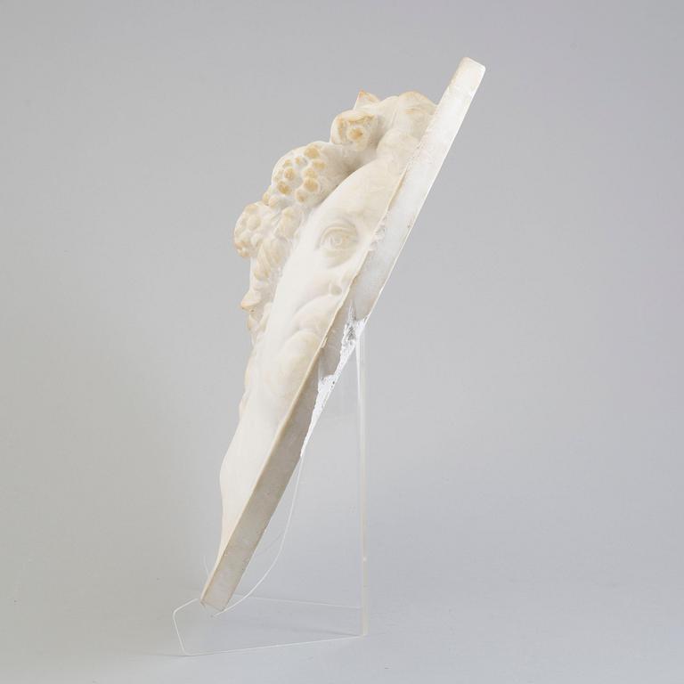 JOHAN TOBIAS SERGEL, efter, medaljong av gips, 1900-tal.