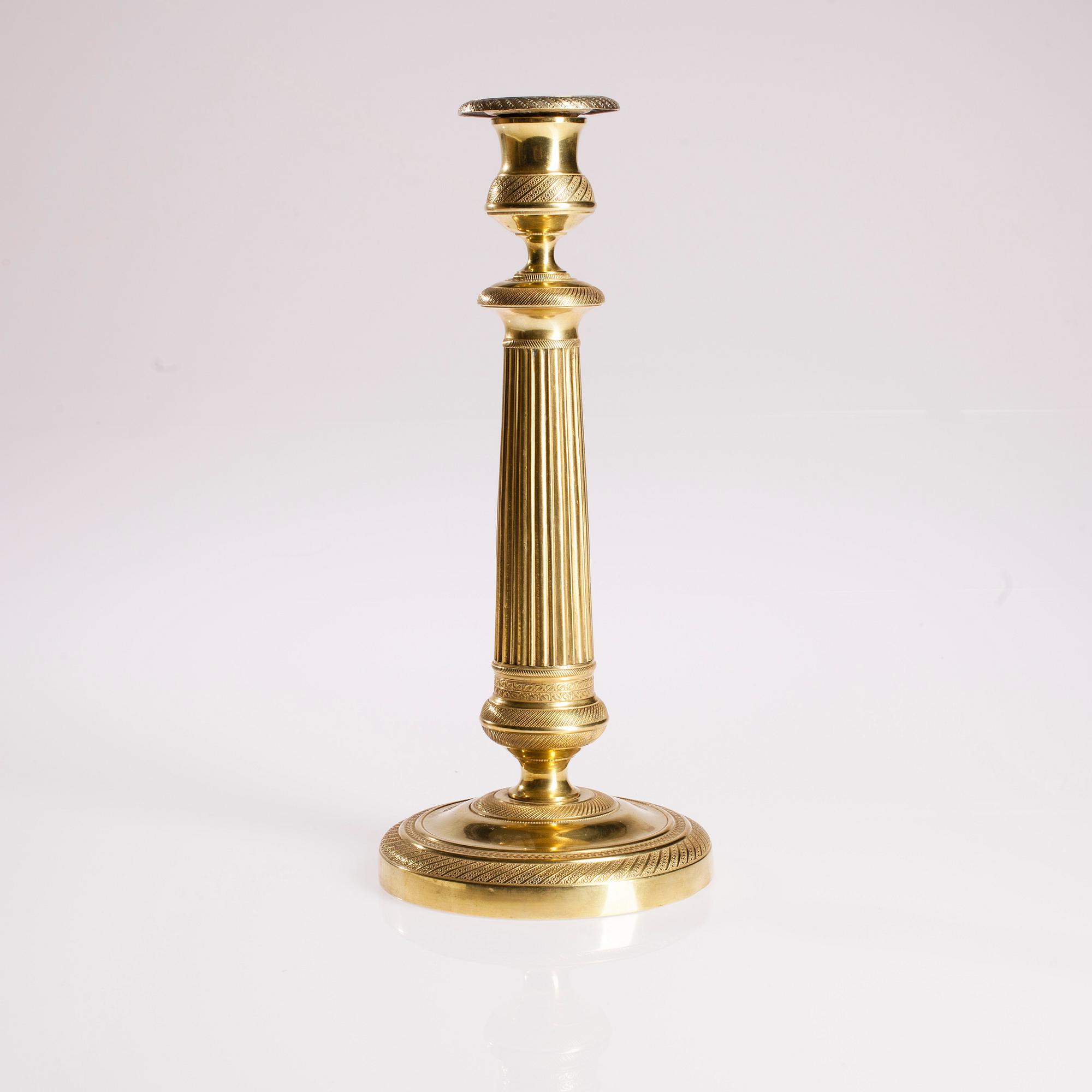LJUSSTAKE, empire, 1800-talets början.