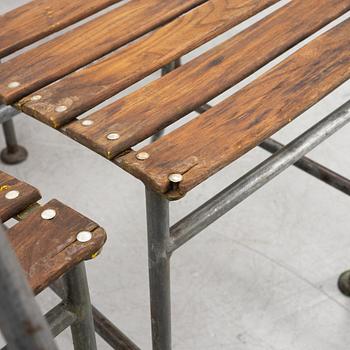 Gunnar Asplund, attributed, garden chairs, 10 pcs, Iwan B. Giertz, Flen, the model designed circa 1930.