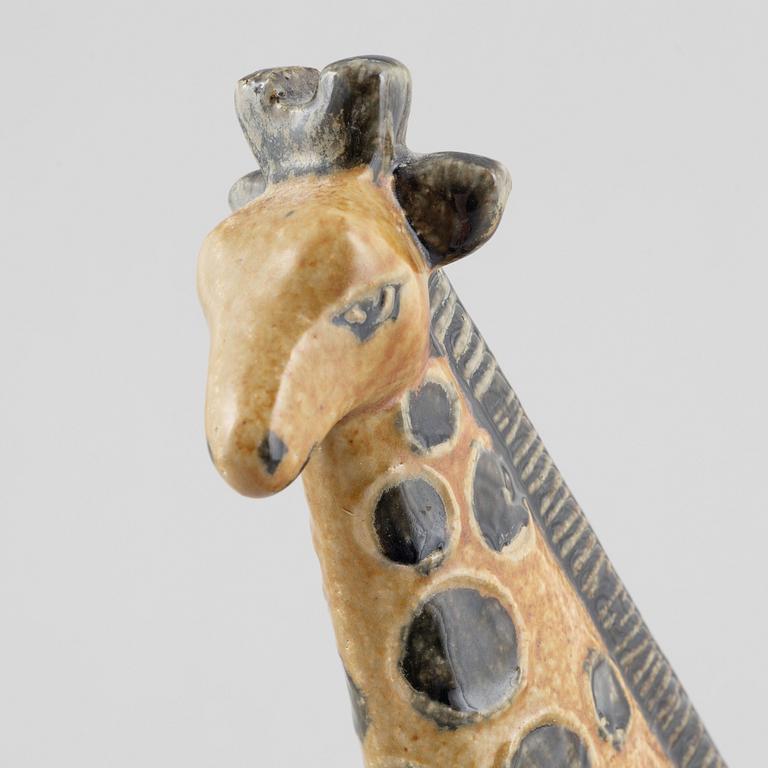 Lisa Larson, a 'Giraff' stoneware figurine, from the series 'Stora Zoo', Gustavsberg.