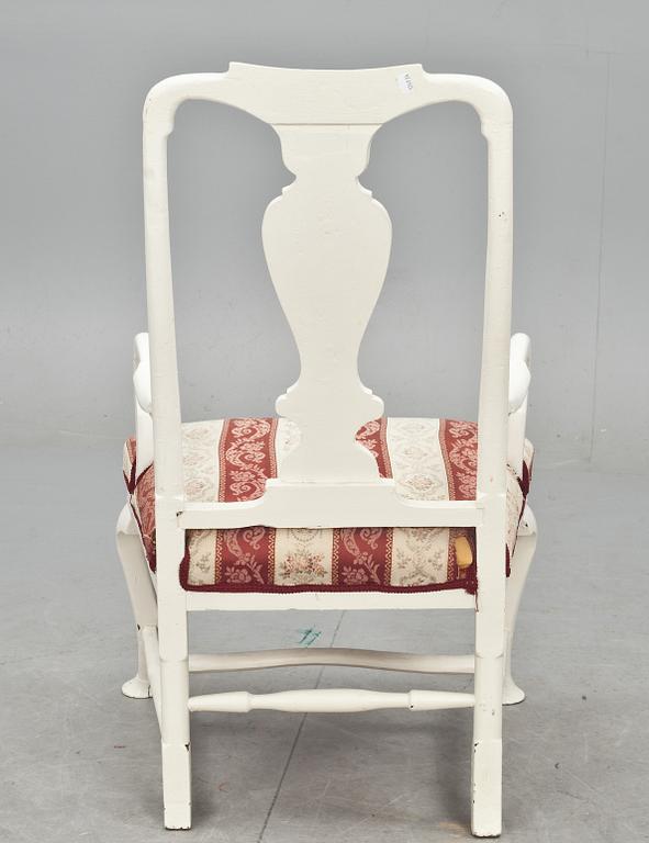 KARMSTOL, Rokoko, 1700-talets andra hälft.