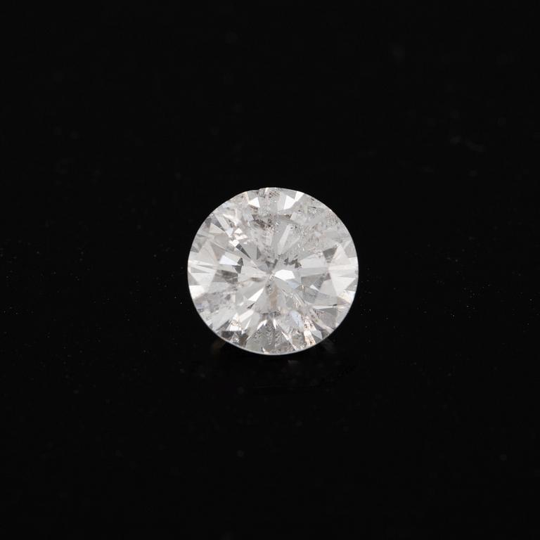 Loose diamond, 1.25 ct.