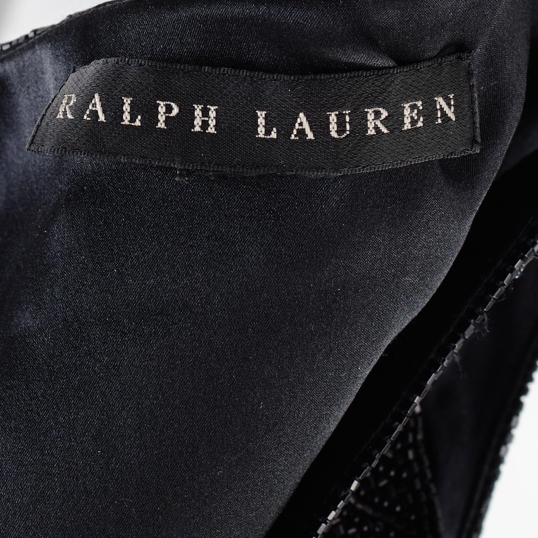 LÅNGKLÄNNING, bestående av top och kjol, Ralph Lauren, storlek 4.