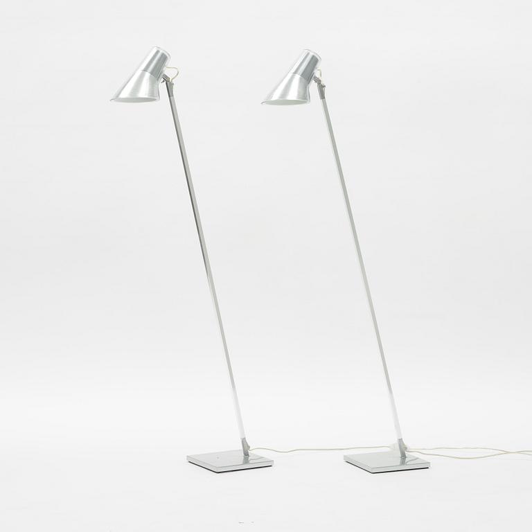 Philippe Starck, a pair of 'Kelvin' floor lights, Flos, Italy.